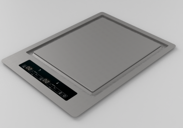 Eletrodomésticos 3D - Placa de indução - KitchenAid - KHTD2...