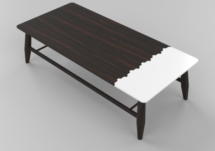 Tavoli 3D - Tavolo basso - Schuster - CUT - ACCA software