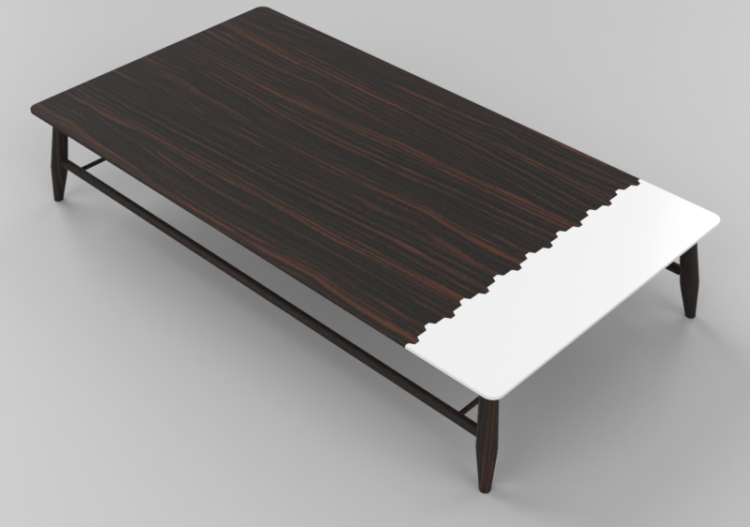 Mesas 3D - Mesa baixa - Schuster - CUT - ACCA software