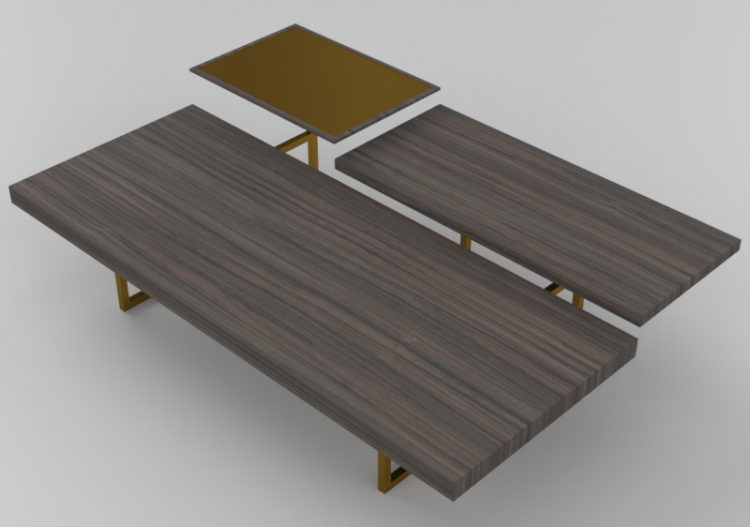 Tables 3D - Table multi-étages - Schuster - TRIFASE - ACCA...