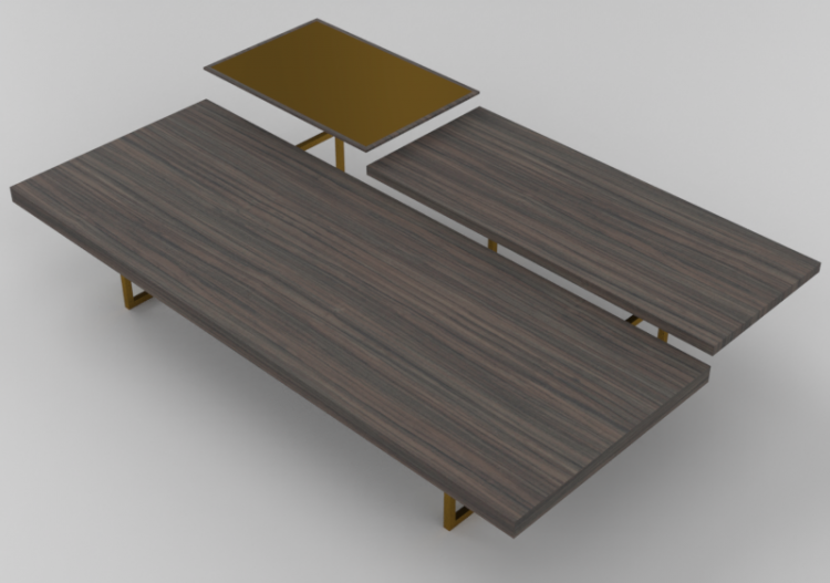 Tables 3D - Table multi-étages - Schuster - TRIFASE - ACCA...