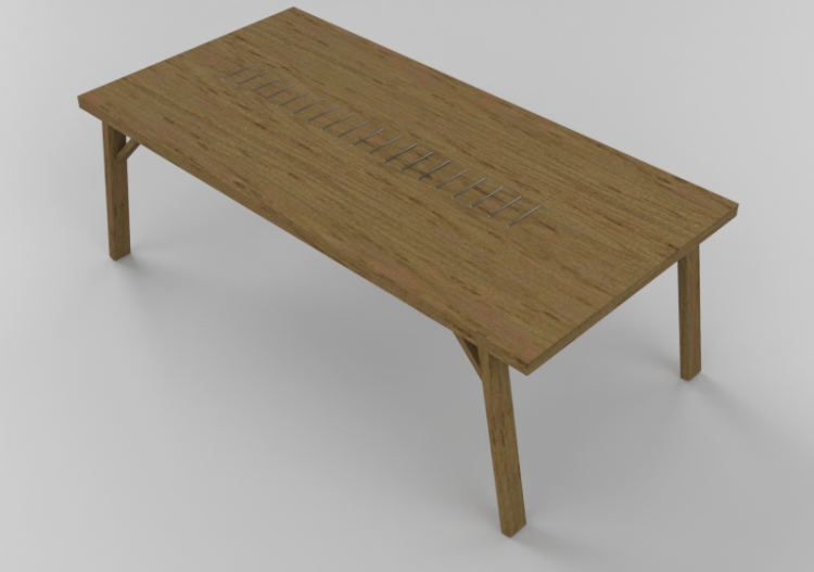 Mesas 3D - Mesa rectangular - Schuster - DESCANSO - ACCA...