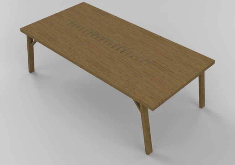 Mesas 3D - Mesa rectangular - Schuster - DESCANSO - ACCA...