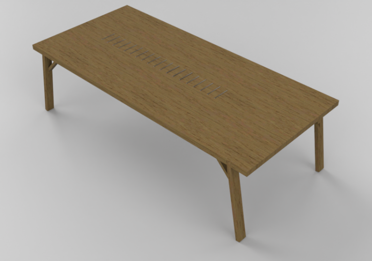 Mesas 3D - Mesa rectangular - Schuster - DESCANSO - ACCA...