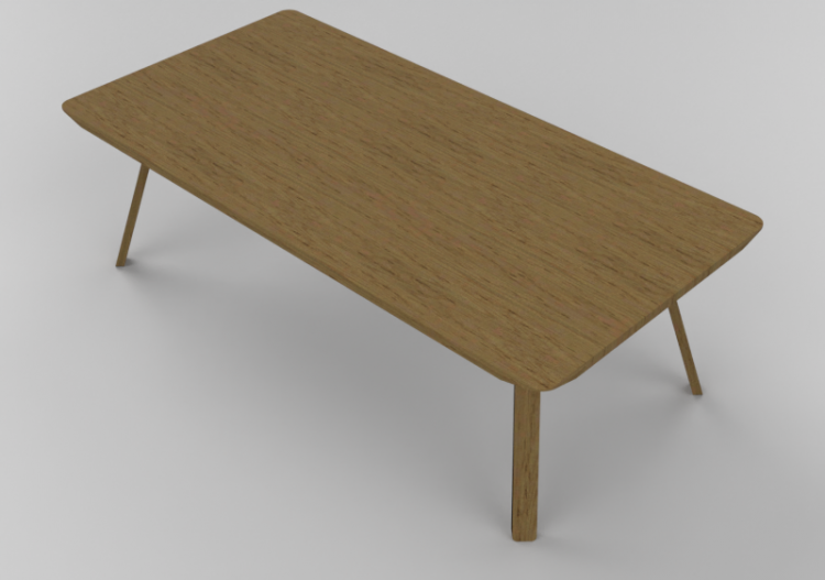 3D Tisch - Tisch rechteckig - Schuster - MATÉRIA - ACCA...
