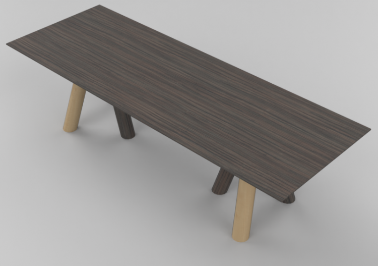 3D Tisch - Moderner Tisch - Schuster - RAIZES - ACCA...