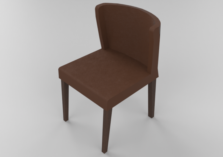 3D Stühle - Stuhl aus Wildleder - Schuster - ORQUIDEA -...