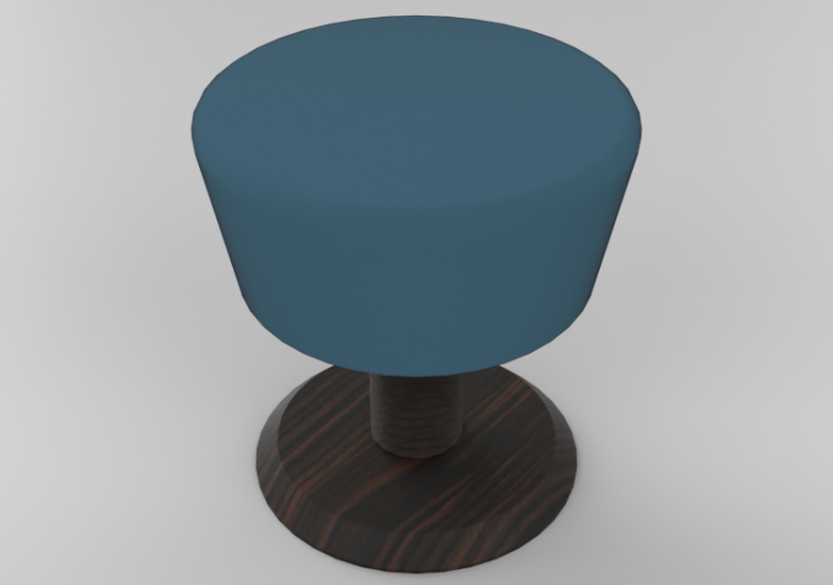 Cadeira 3D - Banqueta de tecido - Schuster - VITE - ACCA...