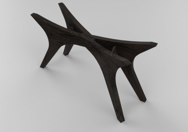 3D Stühle - Holzhocker - Schuster - EQUUS - ACCA software