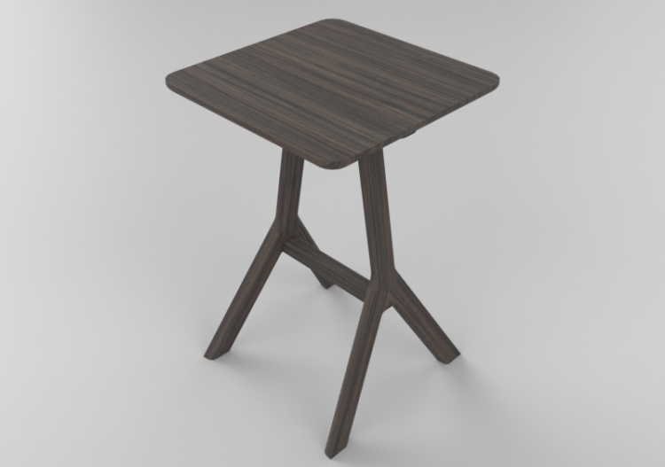 3D Chairs - Wood stool - Schuster - BAR AESTA - ACCA...