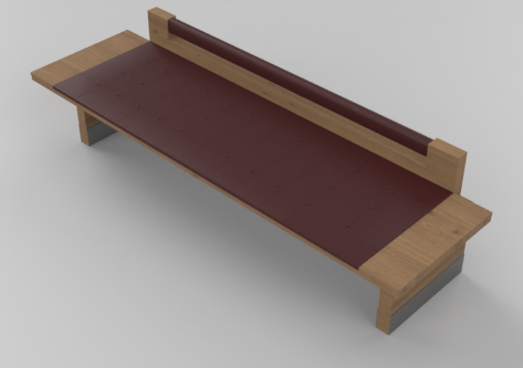 Chairs and Sofas 3D - Bench - Schuster - PARANÁ 2200 - ACCA...