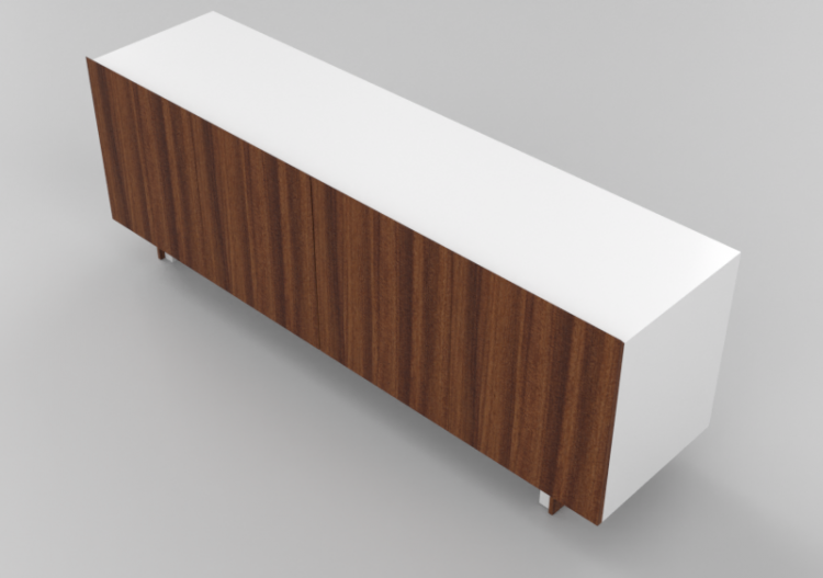 Mobili 3D - Buffet in legno - Schuster - COPA 2000 - ACCA...