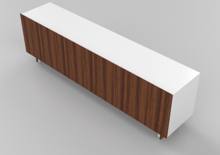 Mobili 3D - Buffet in legno - Schuster - COPA 2400 - ACCA...