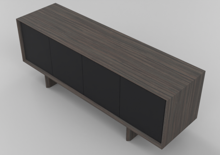 3D Furniture - Wood Buffet - Schuster - REFLEXO Sem 2000 -...