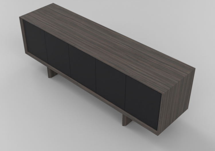 3D Furniture - Wood Buffet - Schuster - REFLEXO Sem 2200 -...