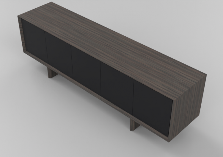 3D Furniture - Wood Buffet - Schuster - REFLEXO Sem 2400 -...