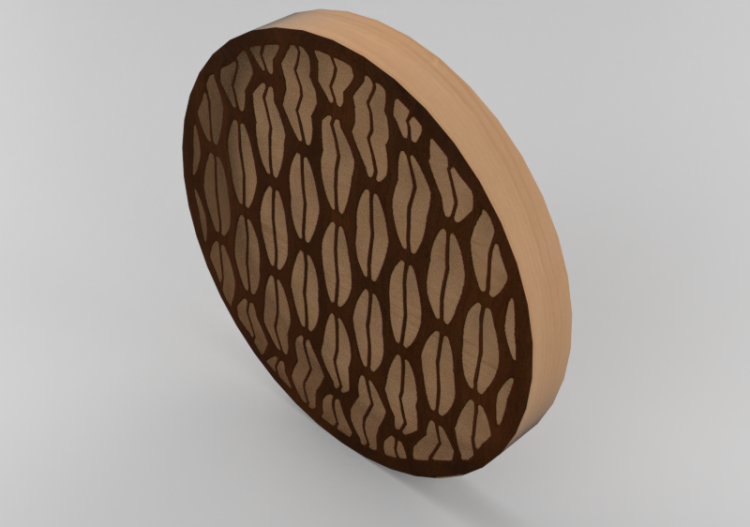 Lámpara de pared 3D - Lámpara de madera - Schuster - GÁVEA...