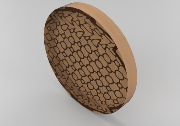 3D Wandlampe - Holzlampe - Schuster - LARANJEIRA - ACCA...