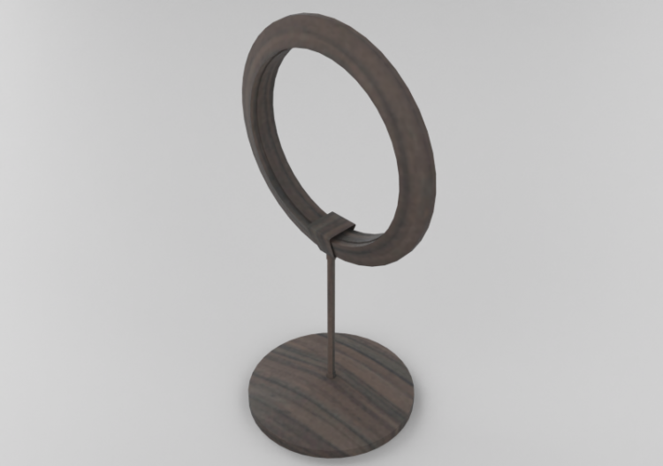 Lámpara de pie 3D - Lámpara de madera - Schuster - SOL -...