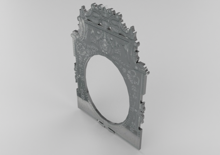 Accessoires 3D - Miroir - Kare - 73355 - ACCA software
