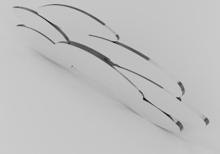 配饰 - Rectangular Mirror - Kare - 74898 - ACCA software