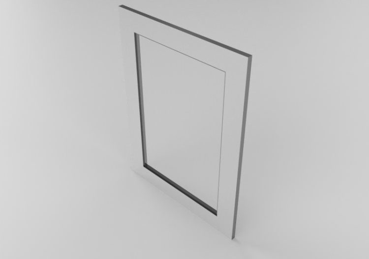 Accessori 3D - Specchio rettangolare - Kare - 75320 - ACCA...