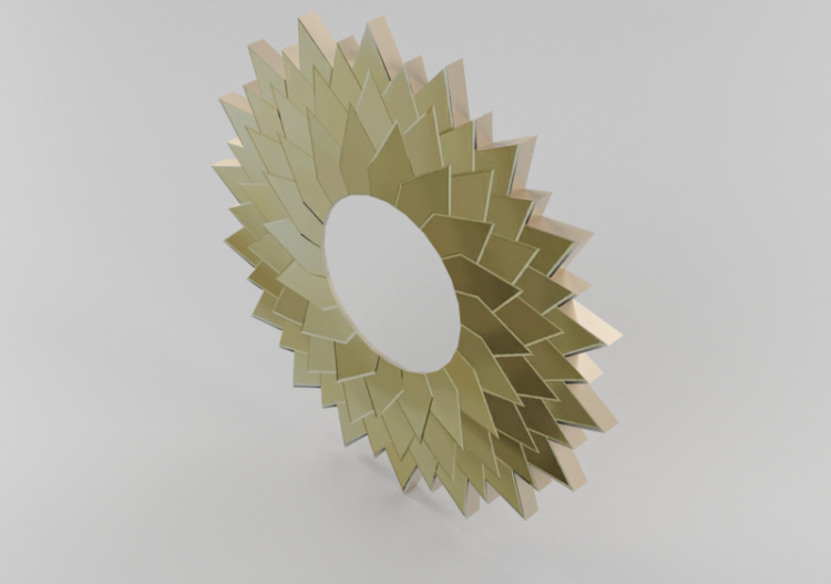 配饰 - Circular Mirror - Kare - 79184 - ACCA software