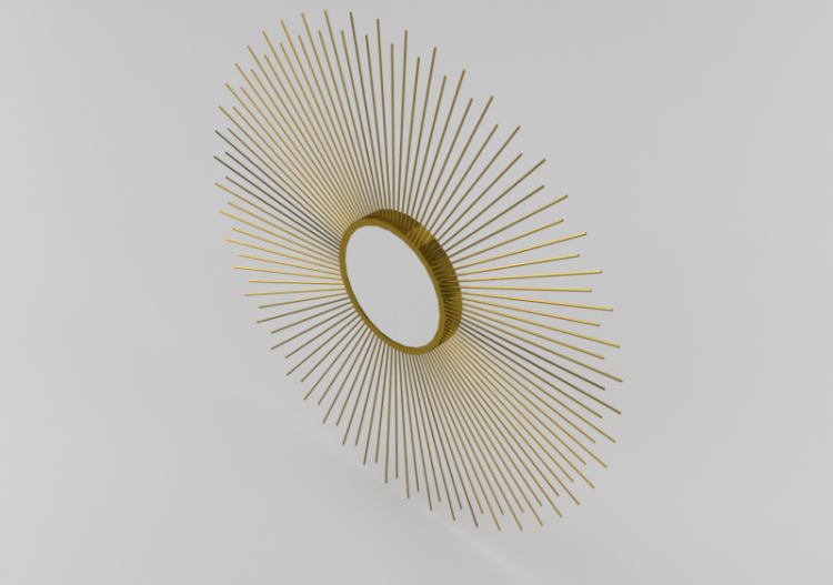 Accesorios 3D - Espejo circular - Kare - 79763 - ACCA...