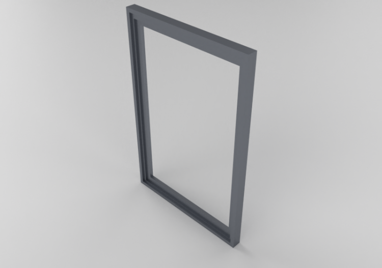 Accessoires 3D - Miroir rectangulaire - Kare - 80372 - ACCA...