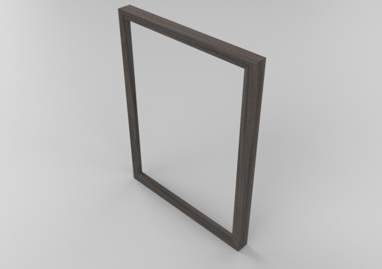 3D Accessories - Rectangular Mirror - Kare - 80420 - ACCA...