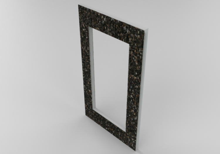 Accesorios 3D - Espejo rectangular - Kare - 81400 - ACCA...