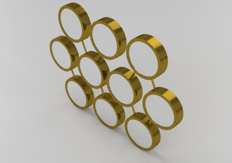 Acessórios 3D - Espelho - Kare - 81668 - ACCA software