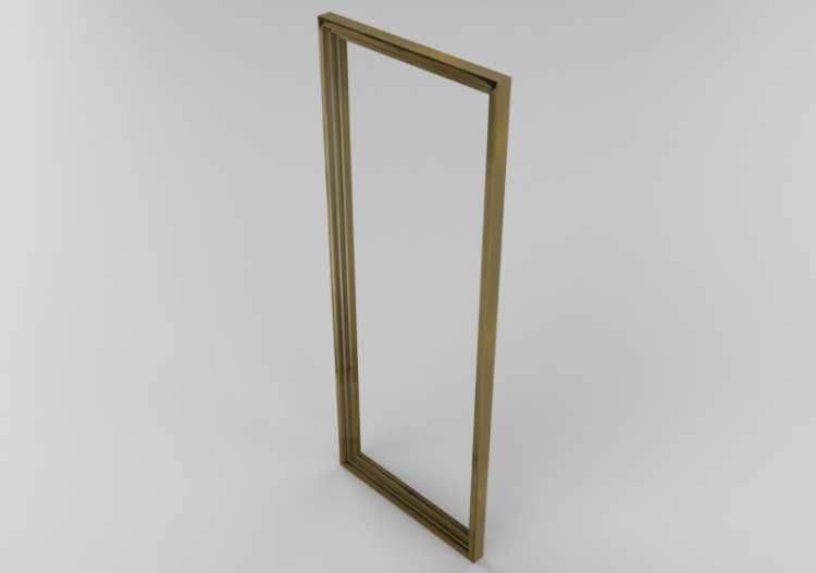 Accessoires 3D - Miroir rectangulaire - Kare - 82126 - ACCA...