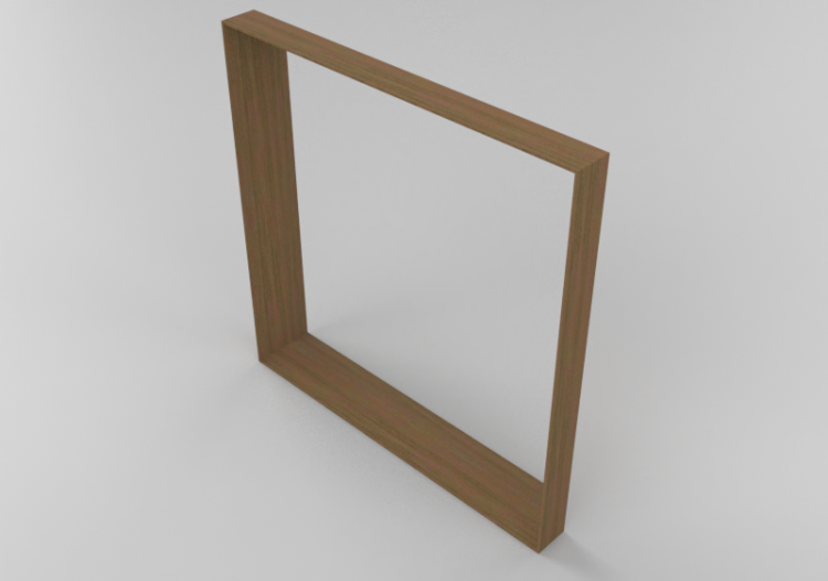 Accessori 3D - Specchio quadrato - Kare - 82257 - ACCA...