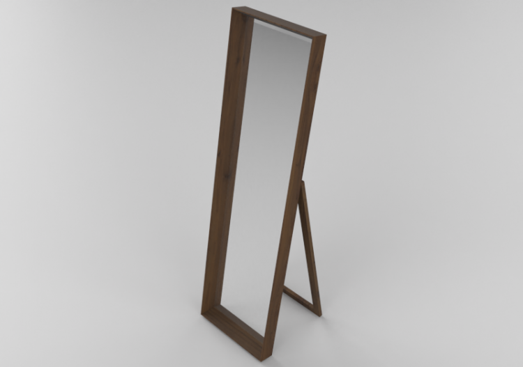 Accessoires 3D - Miroir rectangulaire - Kare - 82258 - ACCA...