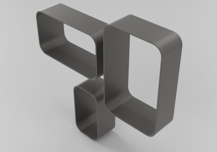 Acessórios 3D - Espelho - Kare - 82825 - ACCA software