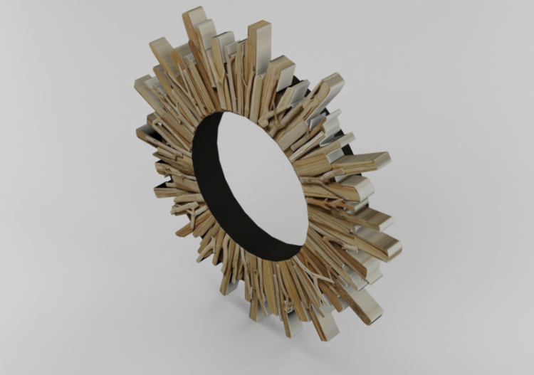 Accessoires 3D - Miroir rond - Kare - 83249 - ACCA software