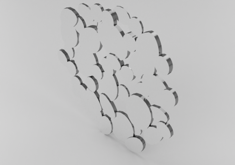 Acessórios 3D - Espelho - Kare - 45579 - ACCA software