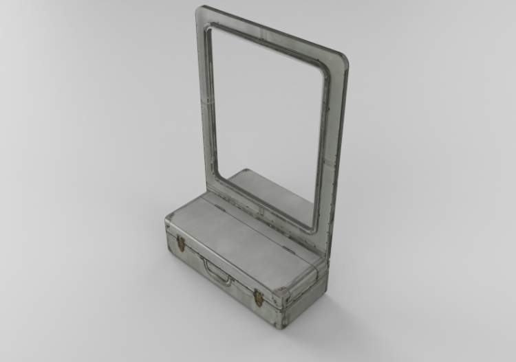 Accessoires 3D - Miroir - Kare - 80691 - ACCA software
