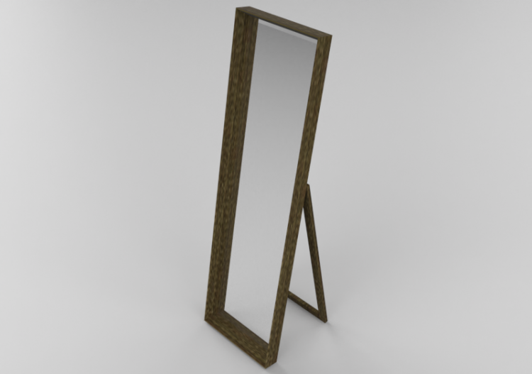 Accessoires 3D - Miroir rectangulaire - Kare - 82258 - ACCA...