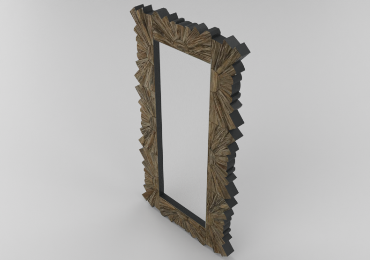 配饰 - Rectangular Mirror - Kare - 80731 - ACCA software