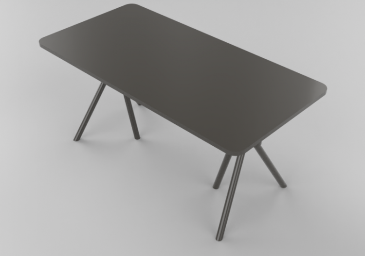 Tables 3D - Table 160x80x75 cm - Karl Andersson & Söner -...