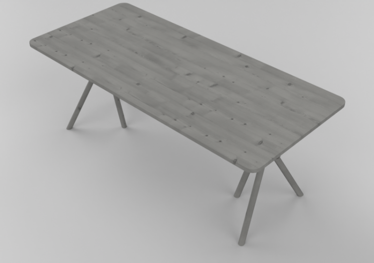Tavoli 3D - Tavolo 200x90x75 cm - Karl Andersson & Söner -...