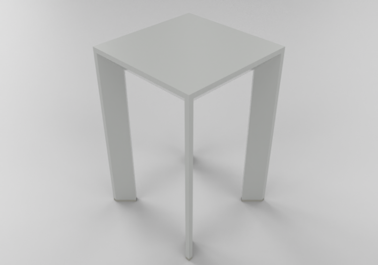 Mesas 3D - Mesita de café 40x40x62 cm - Karl Andersson &...