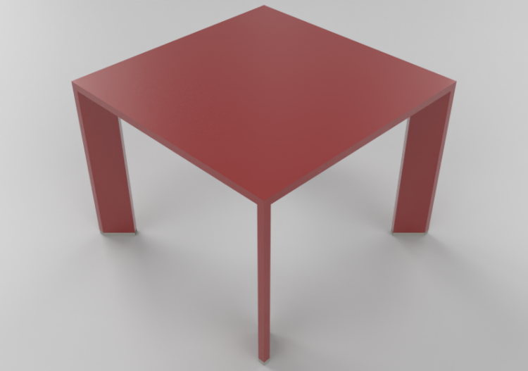 Mesas 3D - Mesita de café 55x55x40 cm - Karl Andersson &...