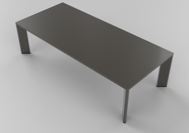 Mesas 3D - Mesinha de café 125x55x33 cm - Karl Andersson &...