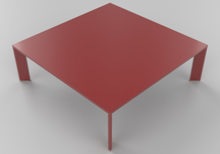 3D Tables - Coffee table 100x100x33 cm - Karl Andersson &...
