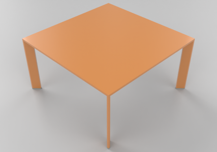 3D Tables - Coffee table 100x100x40 cm - Karl Andersson &...
