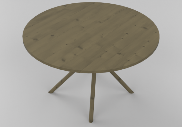 3D Tables - Circular table φ125x75 cm - Karl Andersson &...