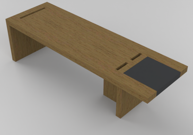 Tavoli 3D - Tavolo in legno - Schuster - Catete - ACCA...